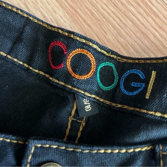 COOGI Dark Wash Low Rise Jeans Women’s 9/10 - Picture 3 of 11